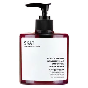 Long-Lasting Fragrance Shower Gel Niacinamide Body Wash Whole Body Brightening Whitening 400ml Large Capacity Men Women Glow Skin