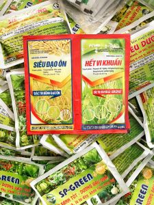 Cặp Siêu đạo ôn 20gr - hết vi khuẩn 20gr - Giúp Cây Xanh Mướt - Sạch Bệnh Đạo Ôn - Cháy Bìa Lá - Lem Lép Hạt LÚA