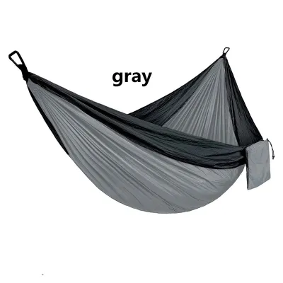 Mosquito net hammock outdoor anti-mosquito anti-rollover camping hanging Rope swing summer mesh gauze double bat hammock