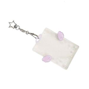 Photocard chủ Keychain phim hoạt hình photocard chủ ID thẻ ốp bảo vệ văn phòng phẩm trường học Nguồn cung cấp cho nữ phụ nữ