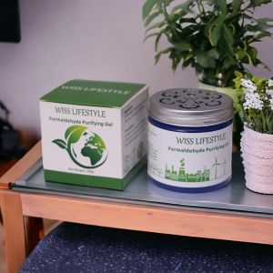 Wiss Lifestyle Formaldehyde Purifying Gel Purifier/ Home Renovation/ TVOC/ Ammonia/ Odour Remover 200g SG Ready Stock