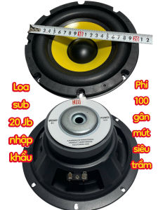 Loa sub 20 JB tù 100 côn 39 gân mút béo  màng chông thấm vàng - giá 1 cái - hàng nhập