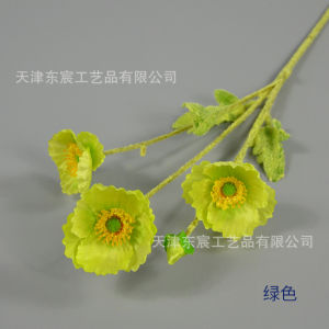 Bunga Poppies Artificial Bunga Palsu Dekorasi