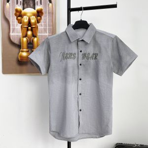 Áo sơ mi nam tay ngắn mẫu mới chất đũi nhật 2 màu đơn giản dễ phối đồ hàng chuẩn shop