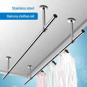 Space-Saving Indoor Clothes Drying Rack with 5-Part Stainless Steel Construction