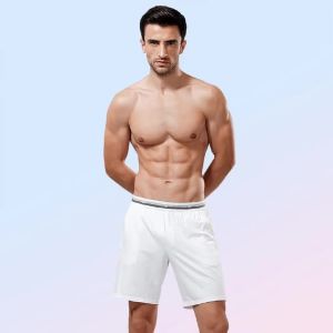 52026 Mens Cotton Modal Pajama Shorts – Smooth Silky-Soft Lounge Shorts Relaxed Fit Side Pockets and Everyday Home Comfort2026
