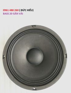 1 CỦ LOA BASS 20 GÂN VẢI TỪ ĐƠN 100mm