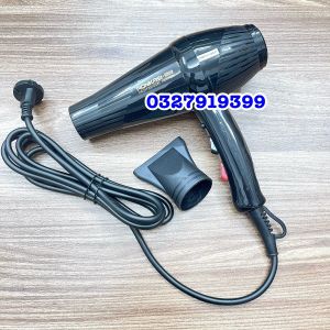 Máy sấy tóc chuẩn salon 2 chiều nóng lạnh 9869 2400W PRO với luồng khí mạnh đồng đều và tính năng điều tiết ion chăm sóc tóc bóng mượt