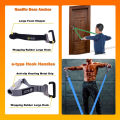 96cm Resistance Band Exercise Bar e-type Hook Door Anchor Handles for Long Elastic Bands Home Squat Deadlift Workout Equipment. 
