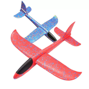 ปืนเครื่องบินร่อน ของเล่นในที่โล่ง โฟมเครื่องบินสำหรับเด็ก  ของเล่นบินได้    เครื่องบินร่อนของเล่นสำหรับเด็ก