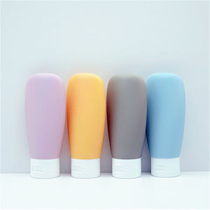 Bayar Di Tempat - Botol Sabun Shampoo Mandi Portable / Travel Size Bottle 60ml Refill / Travel Pouch