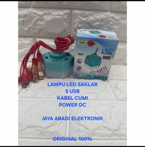 H14 112V 24V LAMPU LED AKI MOTOR MOBIL ACCU CAS ORI 100% SAKLAR 5 USB KABEL CUMI POWER DC CHARGER POWER ADAPTOR 10IN1 MULTI FUNGSI GALITONG SAKLAR ON OFF CASAN HP GADGET