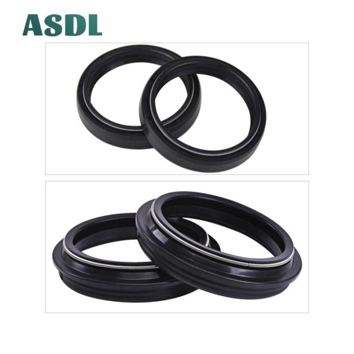 Motorcycle Front Fork Oil & Dust Seal Set - 46mm X 58mm X 11mm Universal For Yamaha WR/YZ & Kawasaki ZX9R - View #11