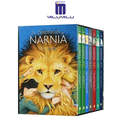 The Chronicles of Narnia (Box Set) Hardcover by C. S. Lewis Original English books
