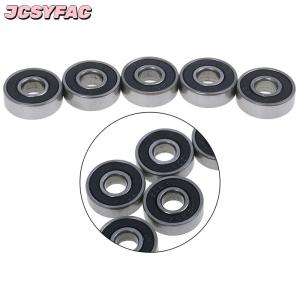 JCSYFAC 5 con lăn trượt ván 608RS ABEC-7 màu đen vòng bi kín 8x22x7mm