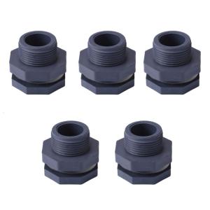 5Pcs Water Tank Connector 3/4inch Water Barrels Joint Aquarium Pond Adapter for Rain Barrels Aquariums Water Tanks