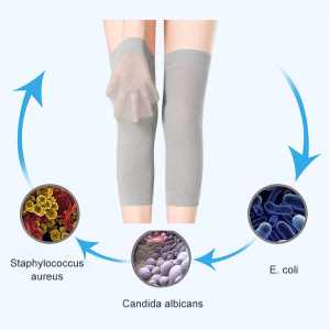 Japan high stretch ultra-thin heating knee sleeves Air Conditioning Knee Pads High Stretch Leg Warmers Protect Joints Knees Invisible Bamboo Fiber