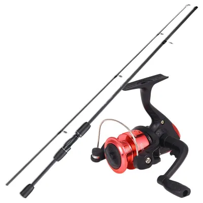 Fishing Rod and Reel Combos Carbon Fiber 1.65M 1.80M 2.1M Fishing Pole and Spinning Reel