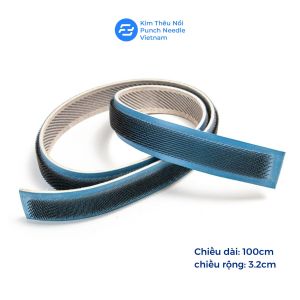 Gripper String - Thanh đinh gài vải thêu xù thêu nổi punch needle tufting dài 1m