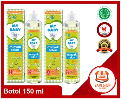 🔥Hot Item/Hot Deal🔥 Minyak Telon MyBaby botol saiz besat 150ml Asli Produk Indonesia