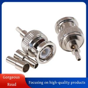 [Gorgeous] Hot Sale 10Pcs BNC Male plug window crimp RG316 RG174 RG179 LMR100 Cable Connector