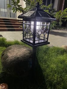 😍  Đèn NLMT trang trí sân vườn kết hợp diệt côn trùng chính hãng Wolf .