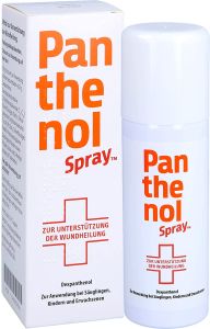 Xịt vết bỏng Panthenol Spray Đức Séc dưỡng ẩm da đầu 130g