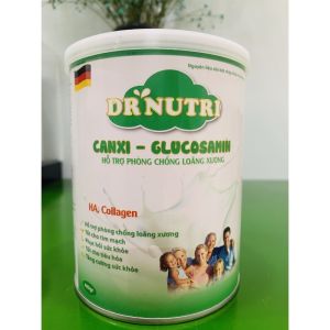 Sữa bột tốt cho xương khớp Dr. Nutri Canxi – Glucosamin - giảm nhức mỏingừa bệnh tim mạch và loãng xương
