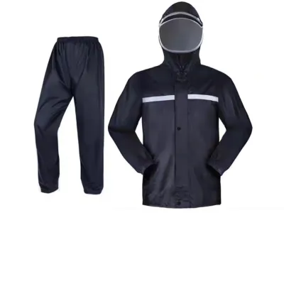 LAIMA Motorcycle Riding Raincoat Rain Coat for Men & Women Waterproof Rainshoes Full Body Suit Bike Raincoat