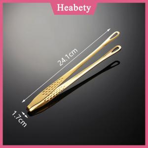 Heabety 1 cái thép không gỉ thực phẩm kẹp dài xử lý chống trượt thịt nướng kẹp bít tết dụng cụ nấu ăn nhà bếp phụ kiện nhà bếp