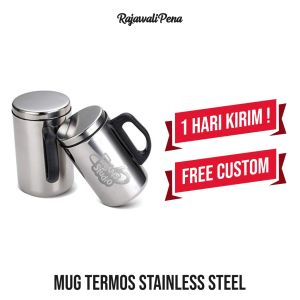TERMOS MUG STAINLESS STEEL 500ML  /GELAS KOPI / GELAS VACUUM CUP STAINLESS STEEL