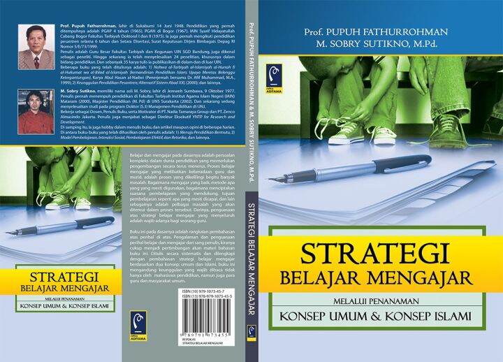 BUKU STRATEGI BELAJAR MENGAJAR-PROF.PUPUH FATHURROHMAN & M.SOBRY ...