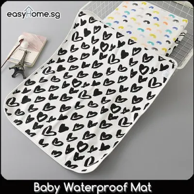 Baby Waterproof Mat / Diaper Changing Infant Crib Cot Bedsheet Protector/ Diaper Changing Anti Urine