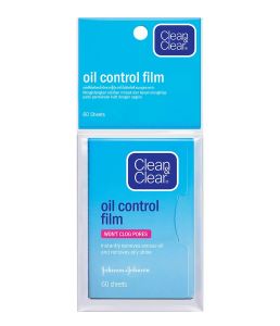 Clean & Clear Unscented Oil Control Film 60s: oil control paper facial care