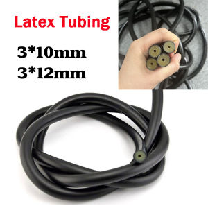 Spearfishing Rubber Tube Highly Elastic Latex Tube 3*10mm/3*12mm Harpoon Fishing Rubber Natural Pure Latex