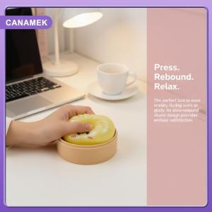 【CANAMEK】 Quá Khổ cầu vồng bánh bao squisshies 1PC chậm phục hồi bóp đồ chơi cho căng thẳng cứu trợ đầy màu sắc Jumbo Kawaii cảm giác Quà Tặng