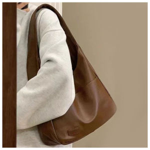 NALLCHEER ⚡Miễn phí vận chuyển⚡ Túi Đeo Vai Cho Nữ Túi Tote Sức Chứa Lớn Túi Đi Lại Cảm Giác Cao Cấp Sành Điệu Mới Bằng Da Pu