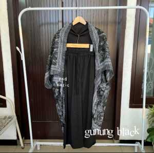 One Set Outer Scraf match Kulot Cringkle Airflow WARNA RANDOM