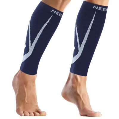 NEENCA Calf Support Compression Sleeve for Men & Women Footless Compression Socks Support Runners Leg Sleeve Shin Splints Pain Relief