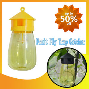Fruit Fly Attractant Trap Wasp Trap Fruit Fly Catcher Vegetable Garden Orchard Repellent Trap Bait