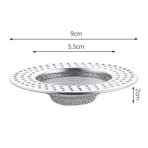 Saringan Air Kamar Mandi Sink Filter Strainer Wastafel/Saringan Penutup Wastafel Saringan Air Tempat Cuci Piring Filter Strainer