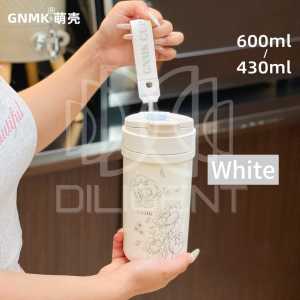 【G13 READY STOCK】GNMK 430ml/600ml Stainless Steel Thermos Cup Portable Car Mug Coffee Mug Tumbler Thermos Flask