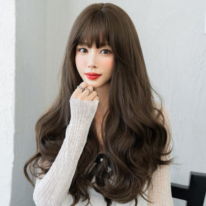 TSE Long Curly Hair Wig With Bangs waist long curly big wave Wigs Design full head cover wig wholesale C-0333