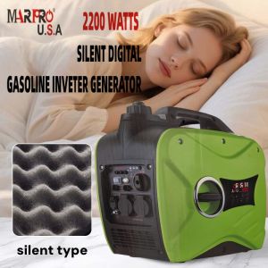 Portable Gasoline Super Silent 2200W Digital Inverter Power Generator