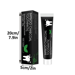 Bamboo Charcoal Teeth Whitening Black Toothpaste Whitener Tooth Paste 105g