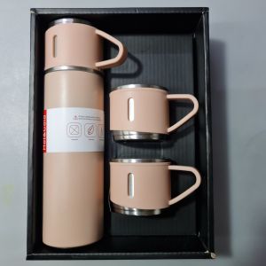 Termos Sultan Vacuum Flask Set / Botol Minum Cangkir Premium 500 ML Panas Dingin - ShennyStore