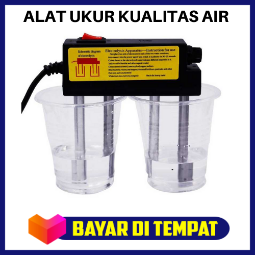 TDS Meter Alat Ukur Kualitas Air Water Quality Tester TDS Electrolyzer / TDS EC PPM Kualitas Air Tester Alat Hidroponik Aquarium / Alat Ukur PH Tester Air ml Kolam / Tester Kadar Air Minum Padi Kapolaga Biji / Alat Tes Ph Air Tanah Mineral Garam Murah