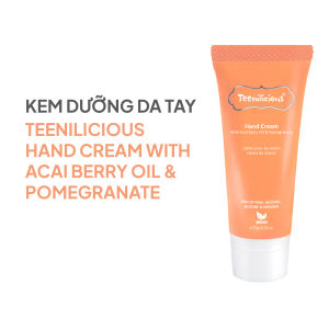 [Mini size] Kem Dưỡng Da Tay Teenilicious Hand Cream With Acai Berry Oil & Pomegranate Giúp Dưỡng Ẩm - Tuýp 15g