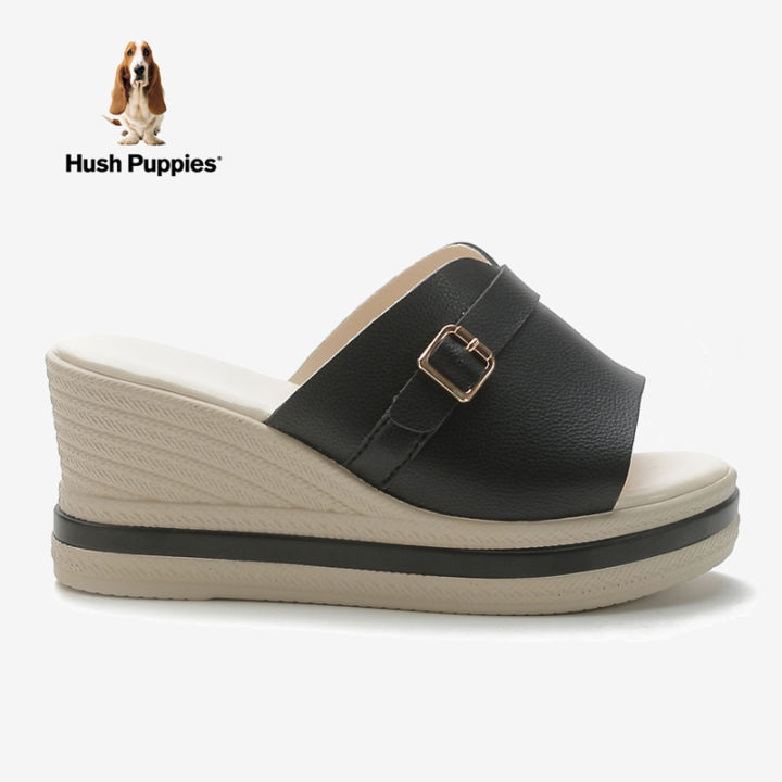 Hush-Puppies Women's Julia Christie Wedge Genuine Leather