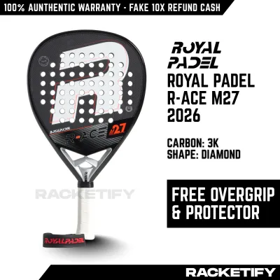 ROYAL PADEL R-ACE M27 Padel Racket 2026 / Racket Padel Royal Padel R-ace M27 2026